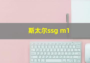 斯太尔ssg m1